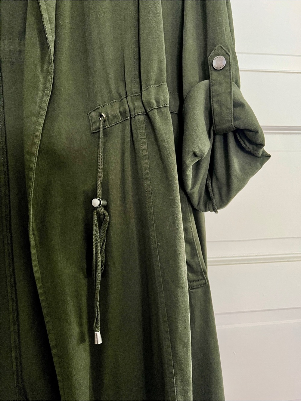 TORRID OPEN FRONT TRENCH JACKET - Picture 4 of 7